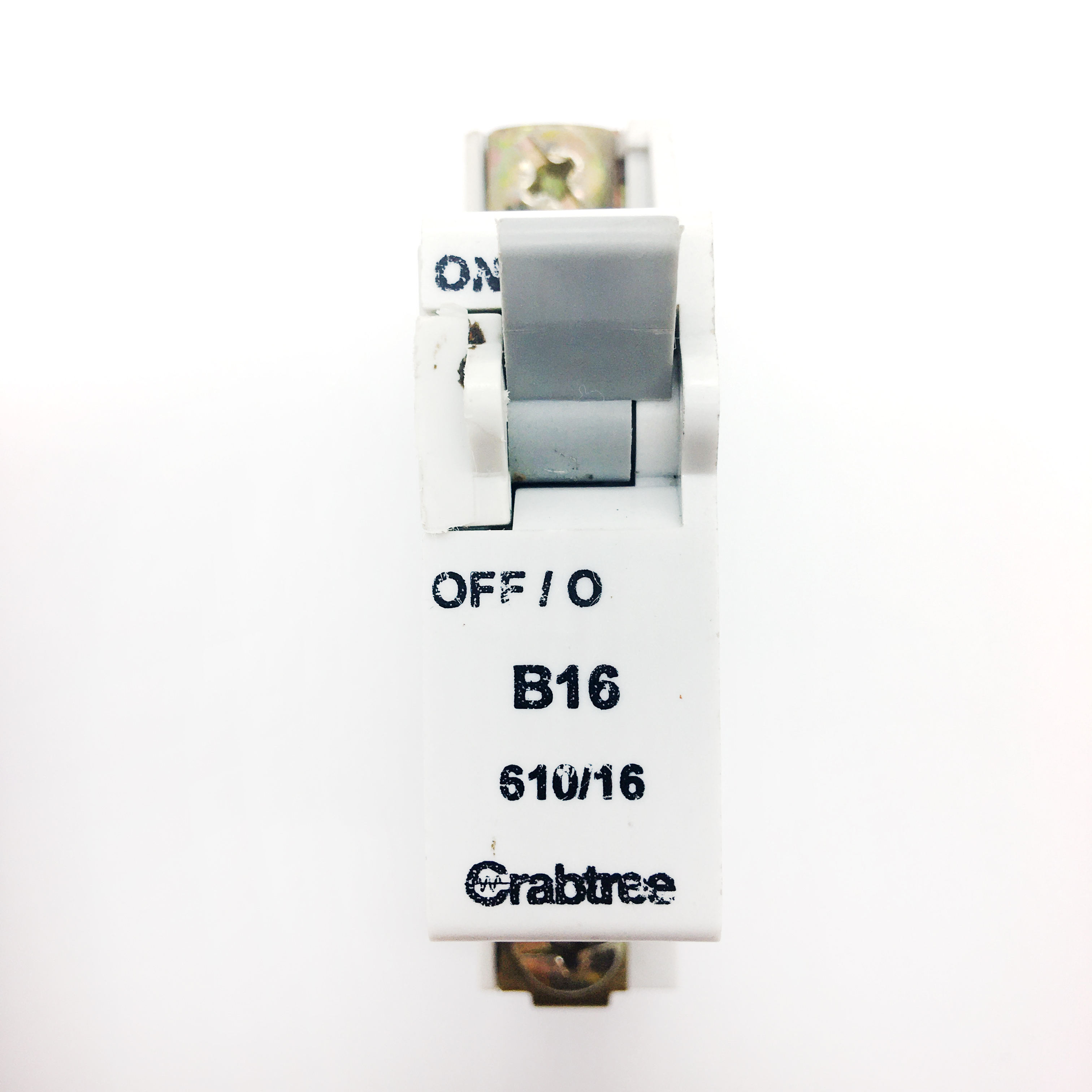 Crabtree SB6000 610/16 B16 16A 16 Amp MCB Circuit Breaker Type B